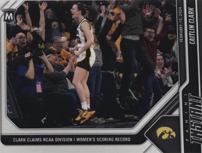 Caitlin Clark #48 Basketball Cards 2024 Panini Instant WNBA