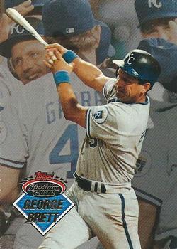 George Brett #2 Baseball Cards 1993 Stadium Club Inserts Series 1