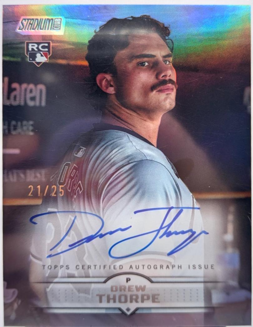 Drew Thorpe [Gold Rainbow Foil] #SCBA-DT