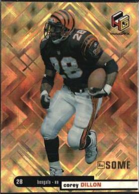 Corey Dillon #8 Football Cards 1999 Upper Deck Hologrfx