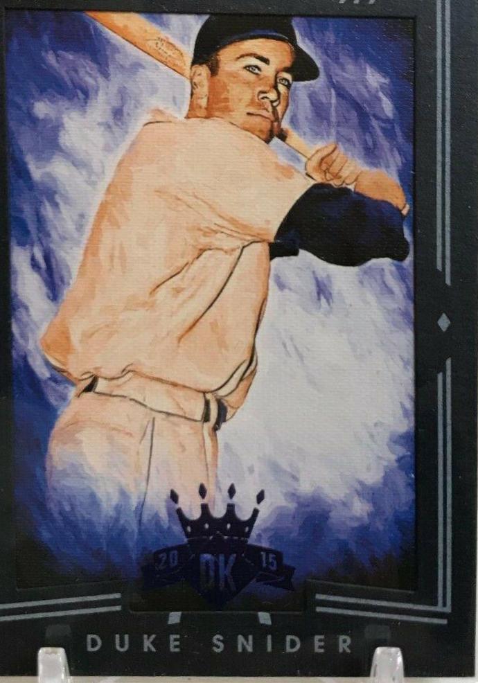 Duke Snider #40 Baseball Cards 2015 Panini Diamond Kings