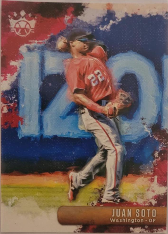 Juan Soto Baseball Cards 2019 Panini Diamond Kings