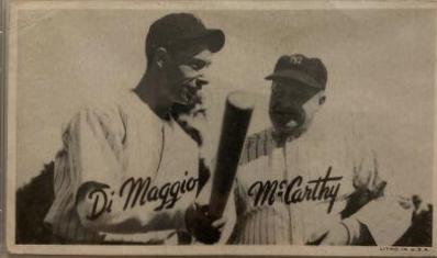 'Joe' DiMaggio Baseball Cards 1936 Goudey Premiums