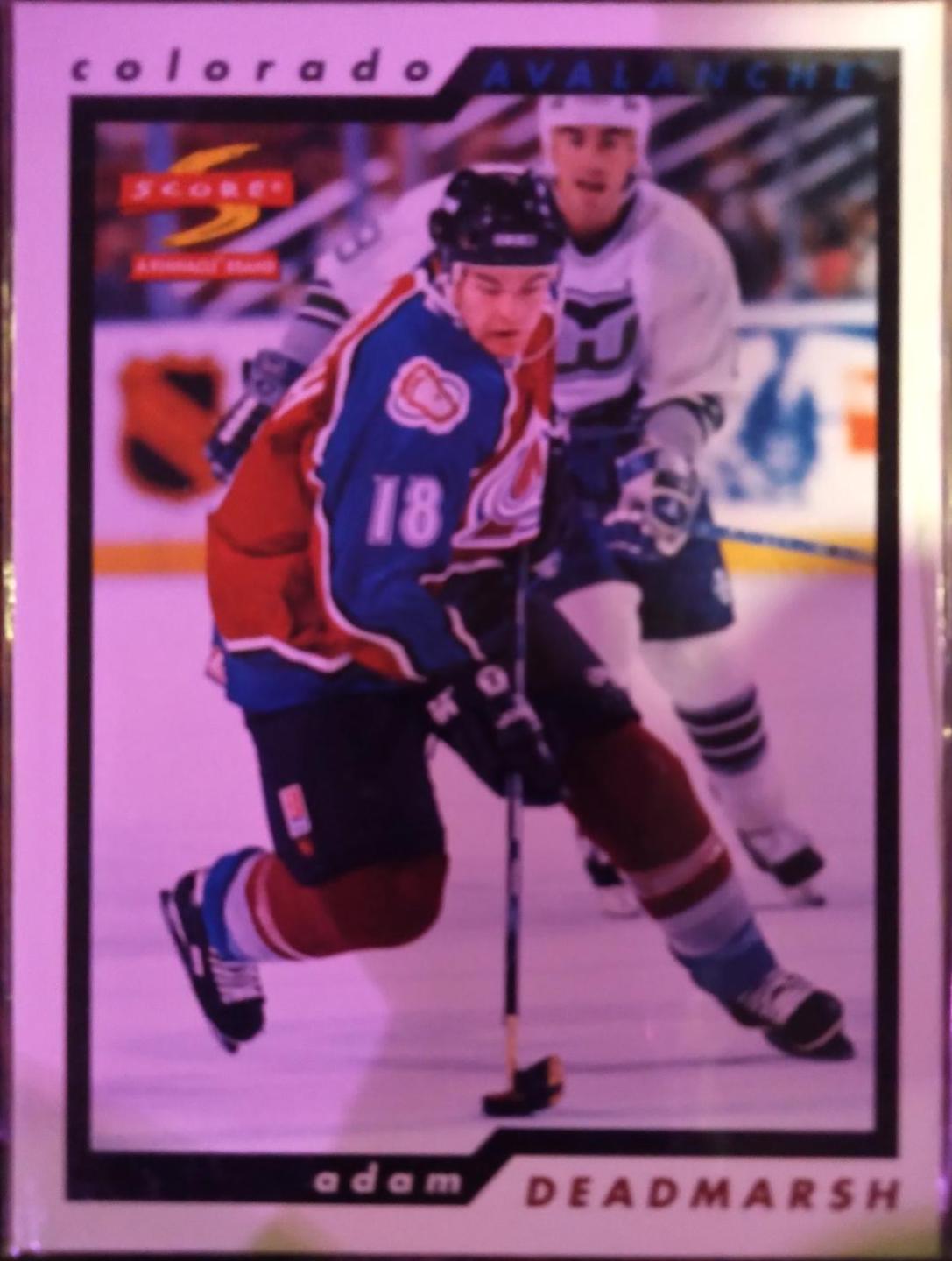 Adam Deadmarsh #93 Hockey Cards 1996 Pinnacle