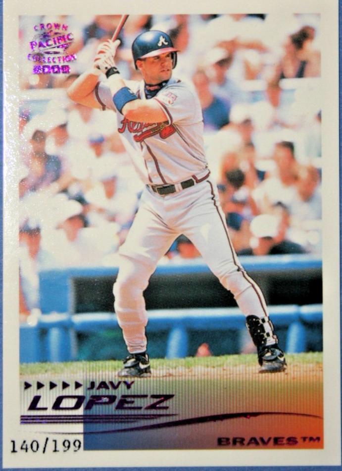 Javy Lopez #24 2000 Pacific Crown Collection Baseball