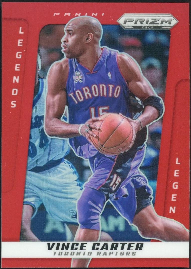 Vince Carter [Red] #223 Prices | 2024 Panini Prizm Deca