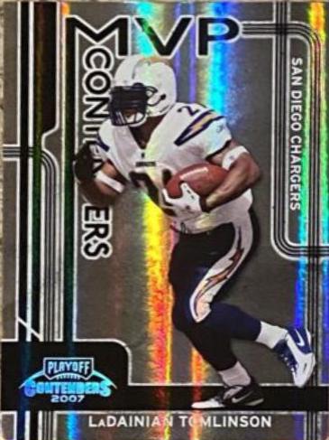 LaDainian Tomlinson #MVP3 Football Cards 2007 Playoff MVP Contenders