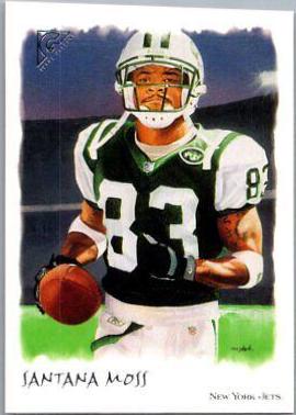 Santana Moss #35 Football Cards 2002 Topps Gallery