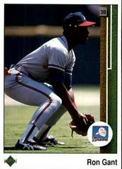 Ron Gant #378 Baseball Cards 1989 Upper Deck Prices