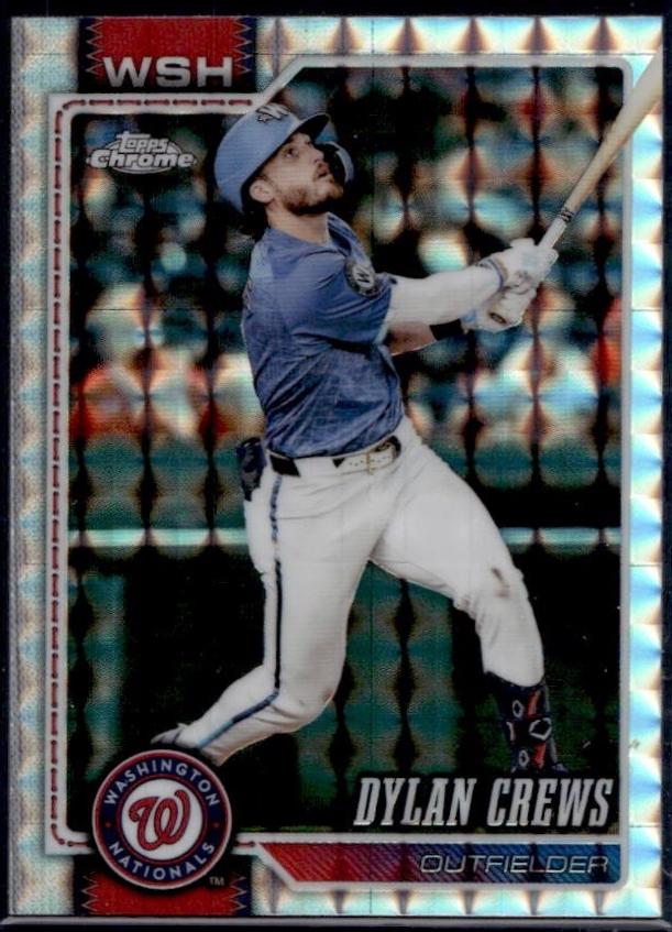 Dylan Crews #54 2026 Topps Chrome Baseball