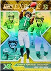 Ahmad 'Sauce' Gardner [Gold] #RXP-15 Football Cards 2022 Panini XR Rookie Expose Prices