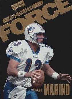 Dan Marino #AF12 Football Cards 1999 Playoff Absolute Ssd Force