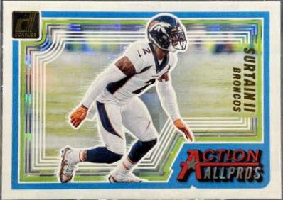 Patrick Surtain II #AAP-15 Football Cards 2023 Panini Donruss Action All Pros