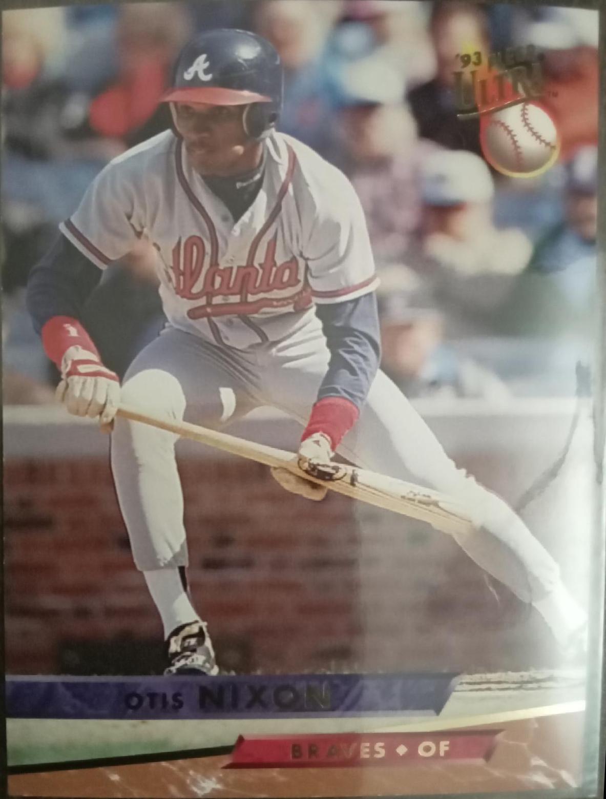 Otis Nixon #310 Baseball Cards 1993 Ultra