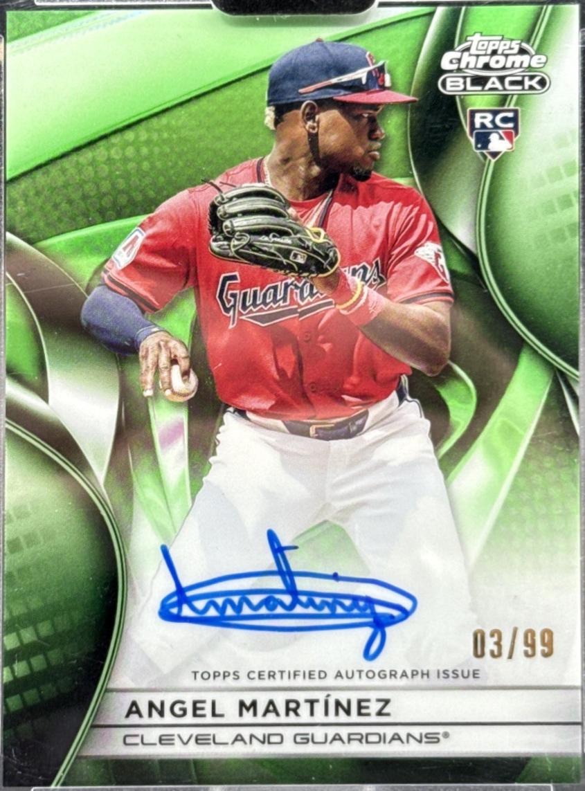 Angel Martinez [Green Refractor] #CBA-AMA