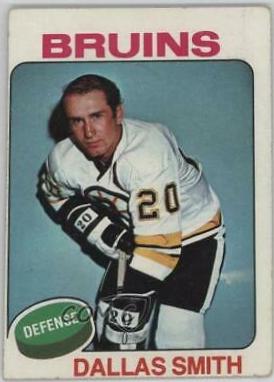 Dallas Smith #118 Hockey Cards 1975 Topps