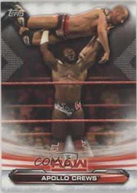 Apollo Crews #4 Wrestling Cards 2019 Topps WWE RAW