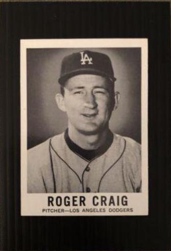 Roger Craig #8 Baseball Cards 1960 Leaf