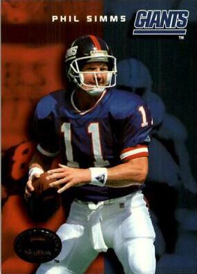 Phil Simms #43 Football Cards 1993 Skybox Premium