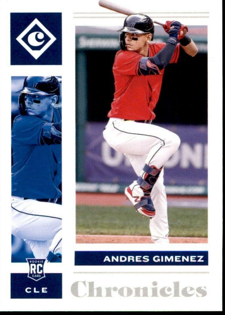 Andres Gimenez #19 Baseball Cards 2021 Panini Chronicles