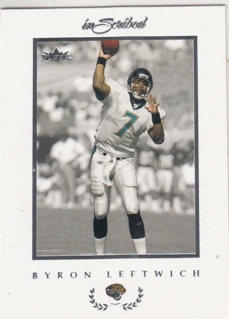 Byron Leftwich #6 2004 Fleer Inscribed Football