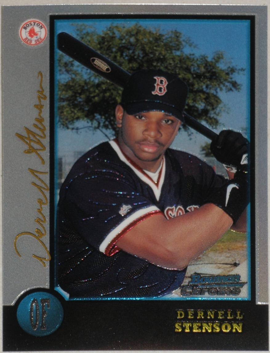 Dernell Stenson #354 1998 Bowman Chrome Golden Anniversary Baseball