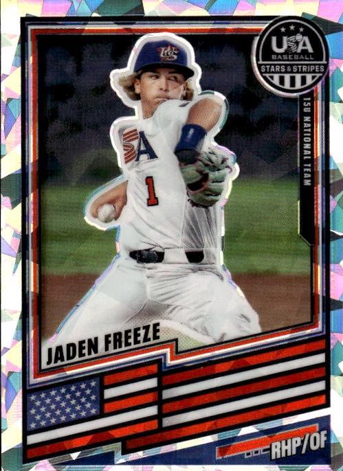 Jaden Freeze [Cracked Ice] #116 Prices | 2026 Panini Stars and Stripes ...