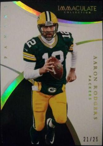Aaron Rodgers #20 Football Cards 2015 Panini Immaculate