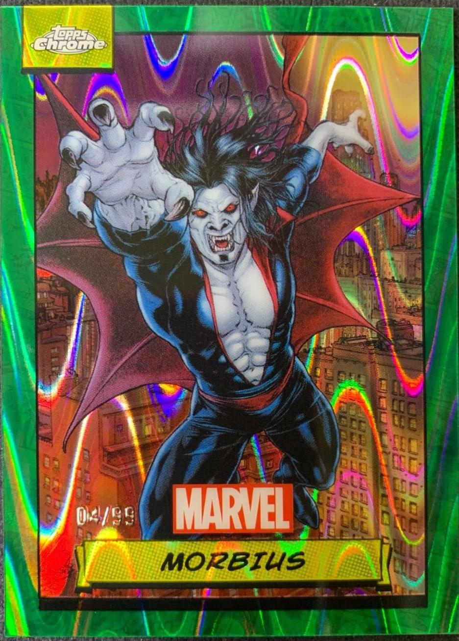 Morbius [Green Gamma Ray Wave] #106 Prices | Marvel 2024 Topps Chrome ...