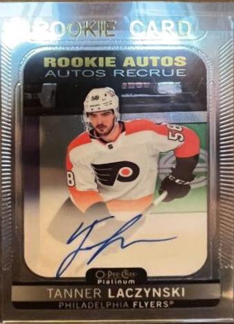 Tanner Laczynski #R-TL 2021 O Pee Chee Rookie Autographs Hockey