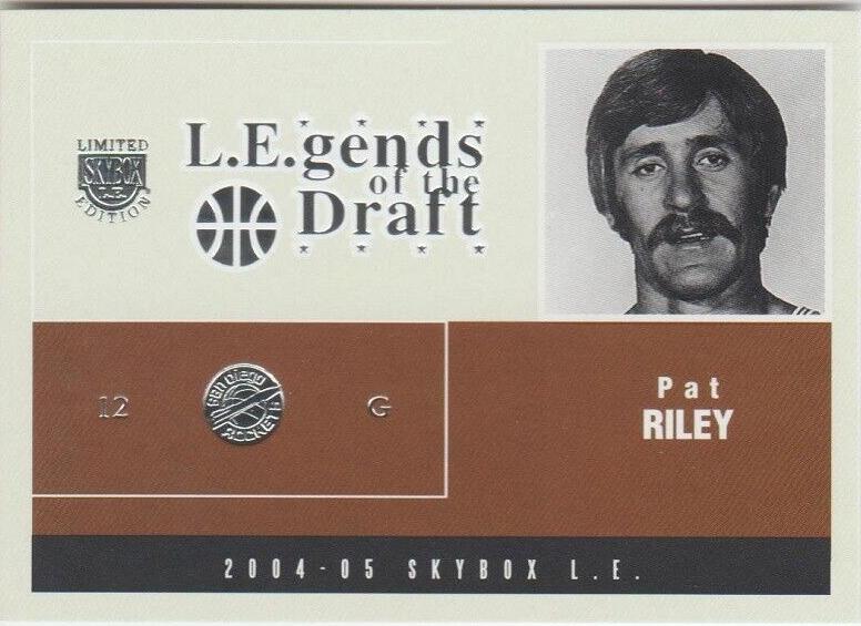 Pat Riley #20 Basketball Cards 2004 Skybox L.E. Legends of the Draft