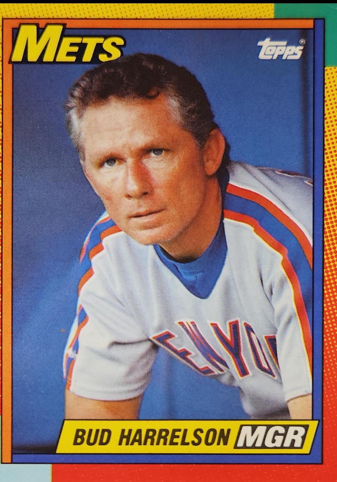Bud Harrelson #37T 1990 Topps Traded Tiffany Baseball