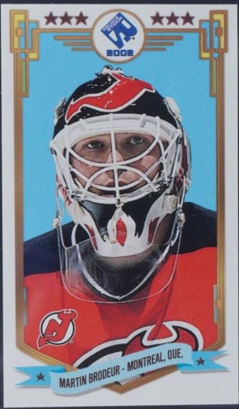Martin Brodeur #44 2001 Pacific Private Stock Ps 2002 Hockey
