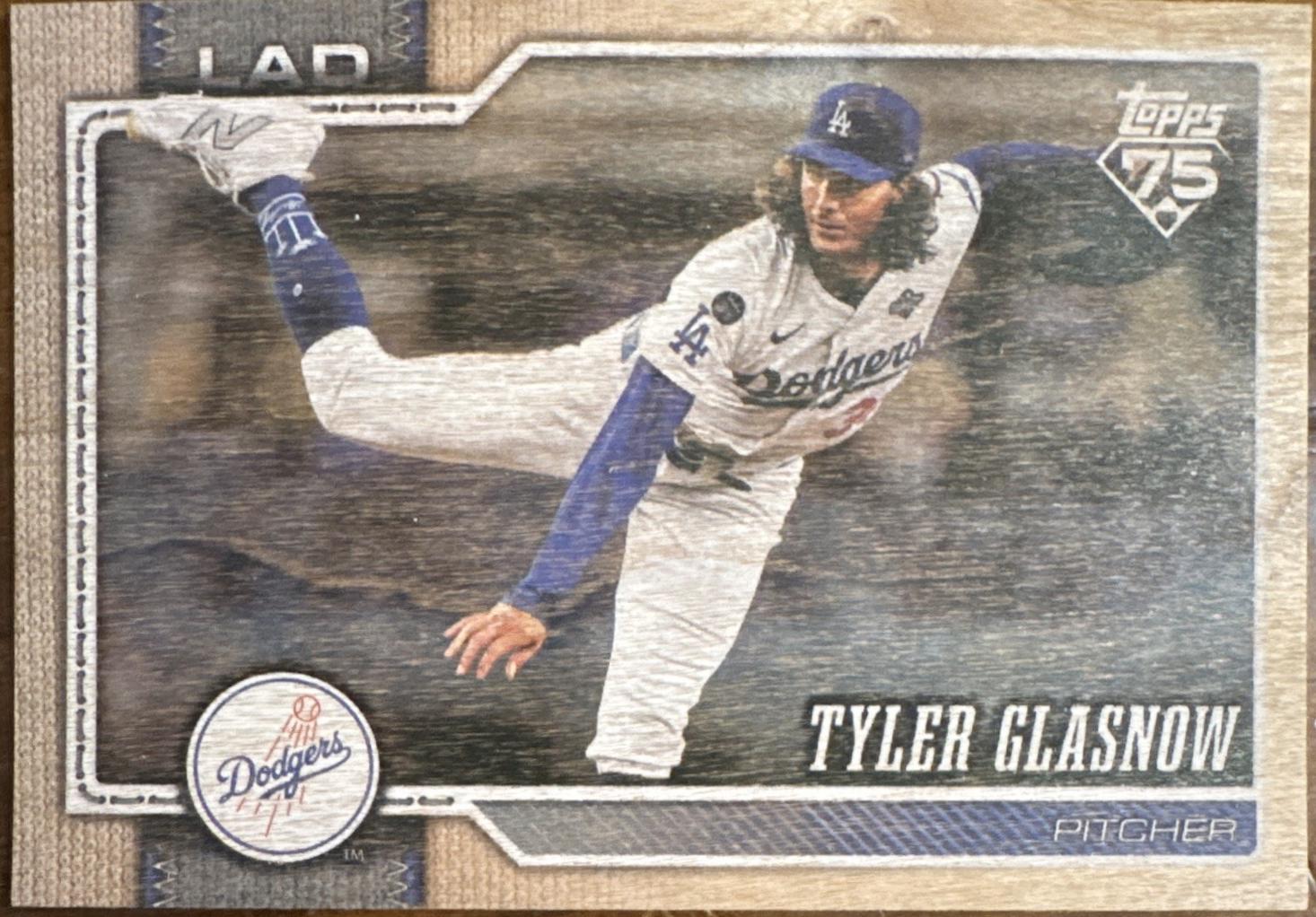Tyler Glasnow [Wood] #629 Prices | 2026 Topps Series 2 | Baseball