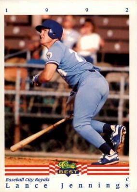 Lance Jennings #21 Baseball Cards 1992 Classic Best
