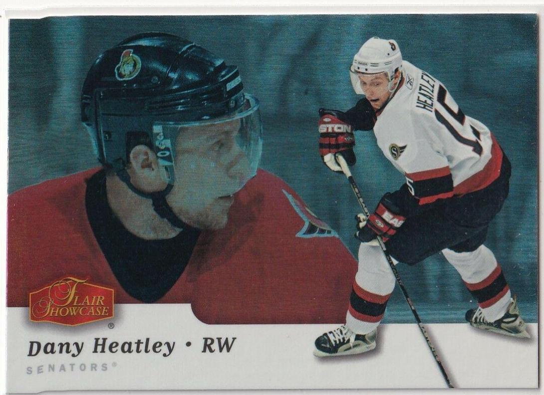Dany Heatley #290 Hockey Cards 2006 Flair Showcase
