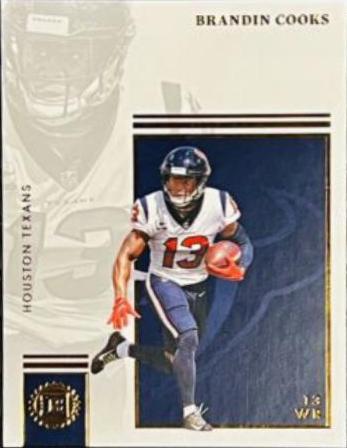 Brandin Cooks #1 Football Cards 2022 Panini Encased
