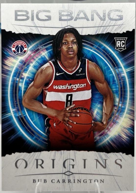 Bub Carrington #4 Basketball Cards 2024 Panini Origins Big Bang