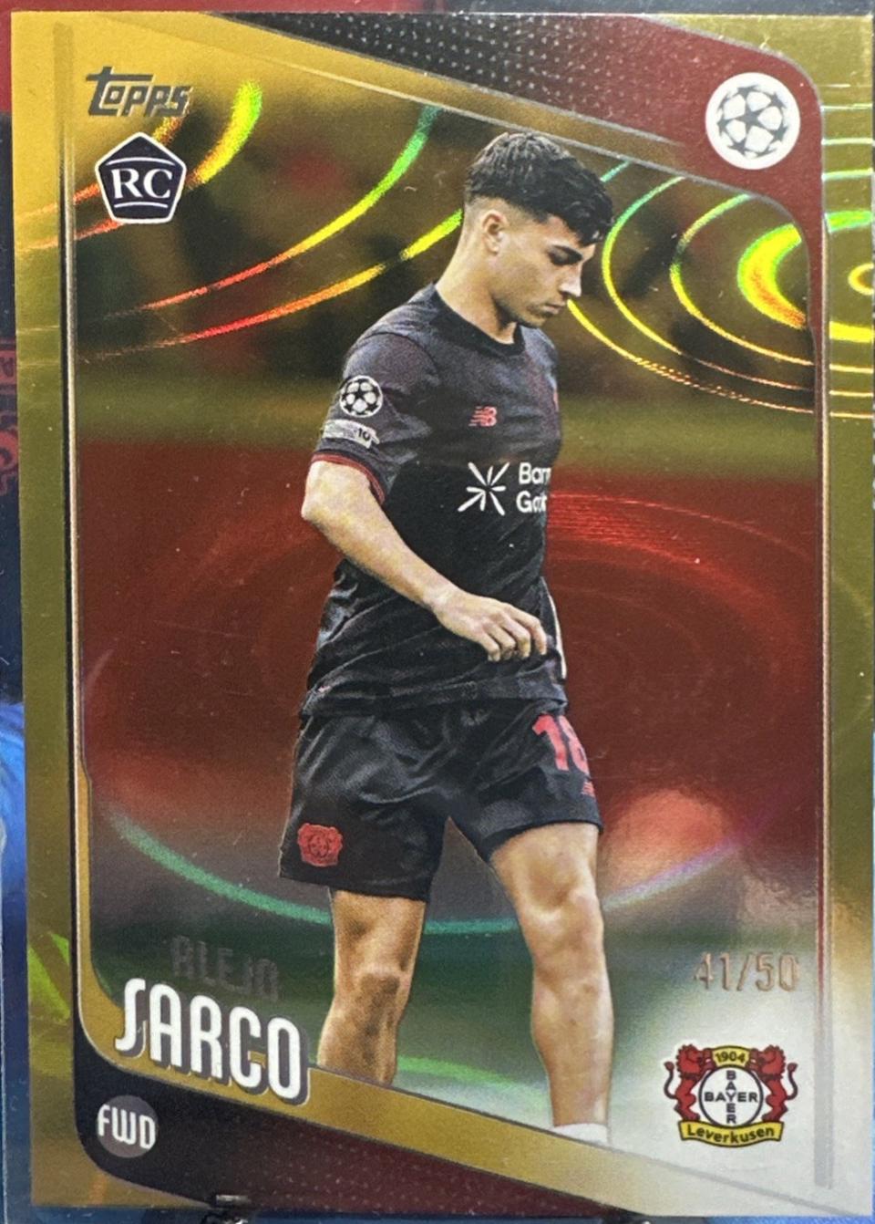 Alejo Sarco [Gold Foil] #44