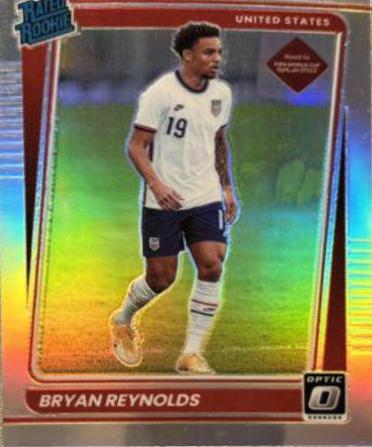 Bryan Reynolds #181 Soccer Cards 2021 Panini Donruss Road to Qatar