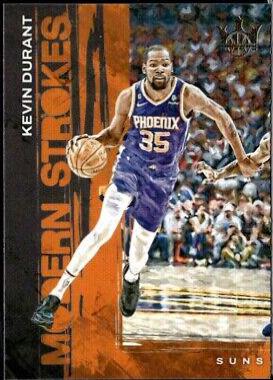 Kevin Durant #9 Basketball Cards 2023 Panini Court Kings Modern Strokes
