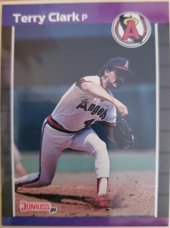 Terry Clark #607 Baseball Cards 1989 Donruss