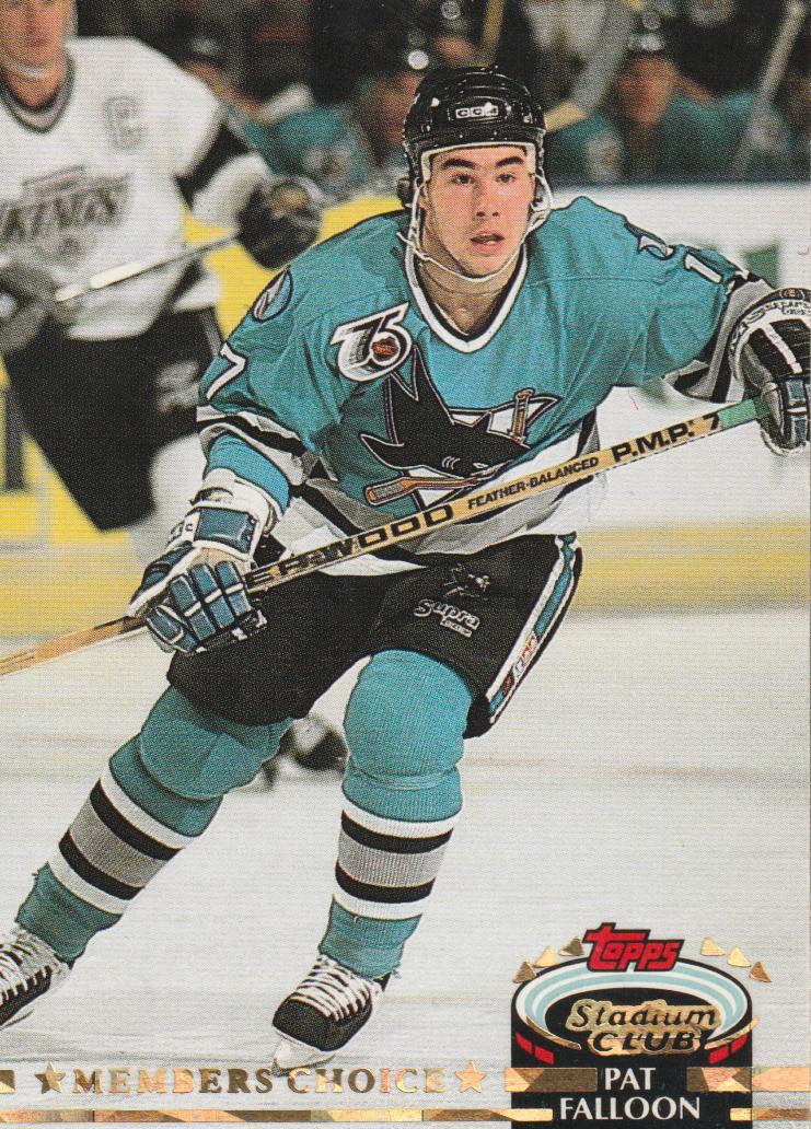 Pat Falloon #259 1992 Stadium Club Hockey