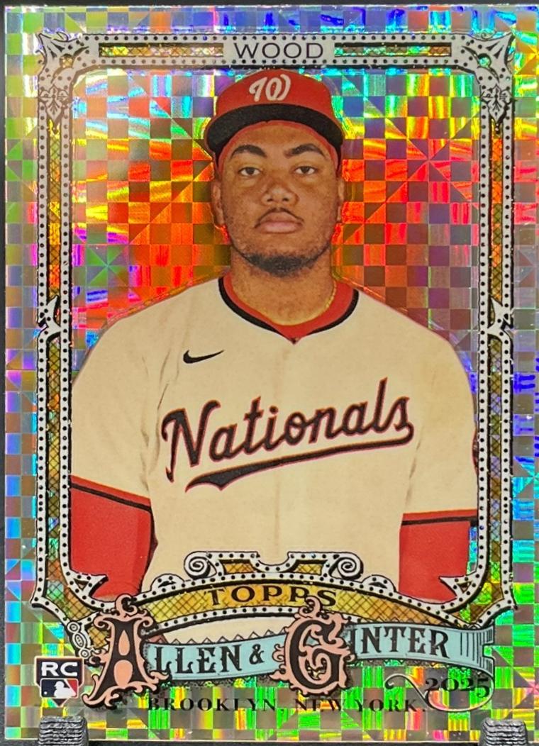 James Wood [X-Fractor Chrome Variation] #101 Prices | 2025 Topps