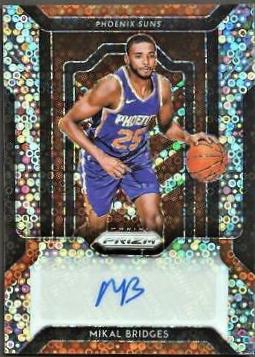 Mikal Bridges #MKB 2018 Panini Donruss Optic Fast Break Signatures Basketball