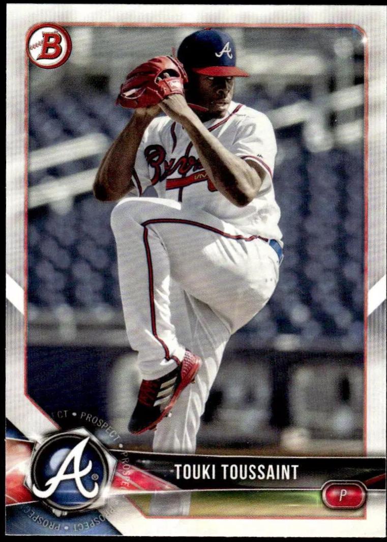 Touki Toussaint #BP-71 Baseball Cards 2018 Bowman Paper Prospects