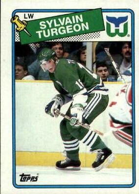 Sylvain Turgeon #24 Hockey Cards 1988 Topps