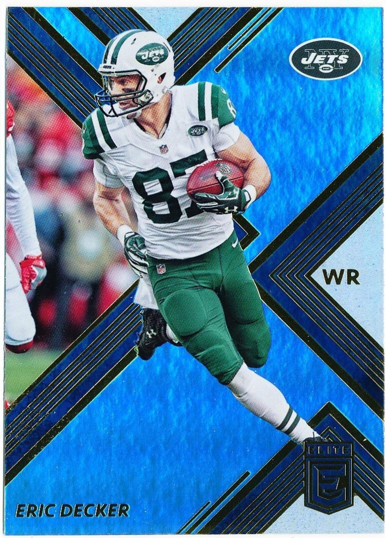 Eric Decker #77 2017 Panini Donruss Elite Football