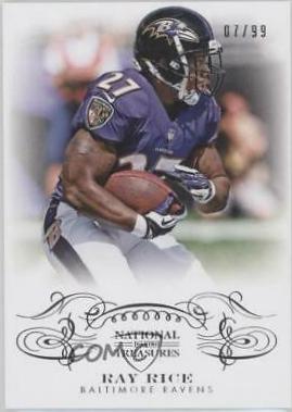 Ray Rice #8 Football Cards 2013 Panini National Treasures