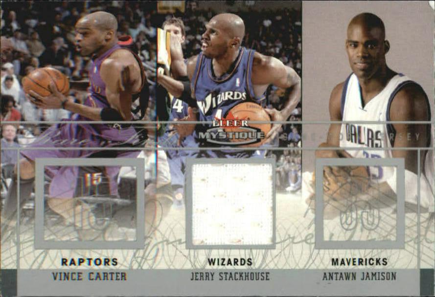 Jerry Stackhouse #RF-JS Basketball Cards 2003 Fleer Mystique Rare Finds Jerseys